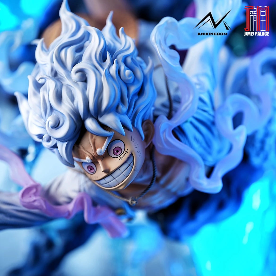 Preventa Resina Luffy "Gear 5" Figura One Piece Jimei Palace & ANIKINGDOM (Licencia) Estudio