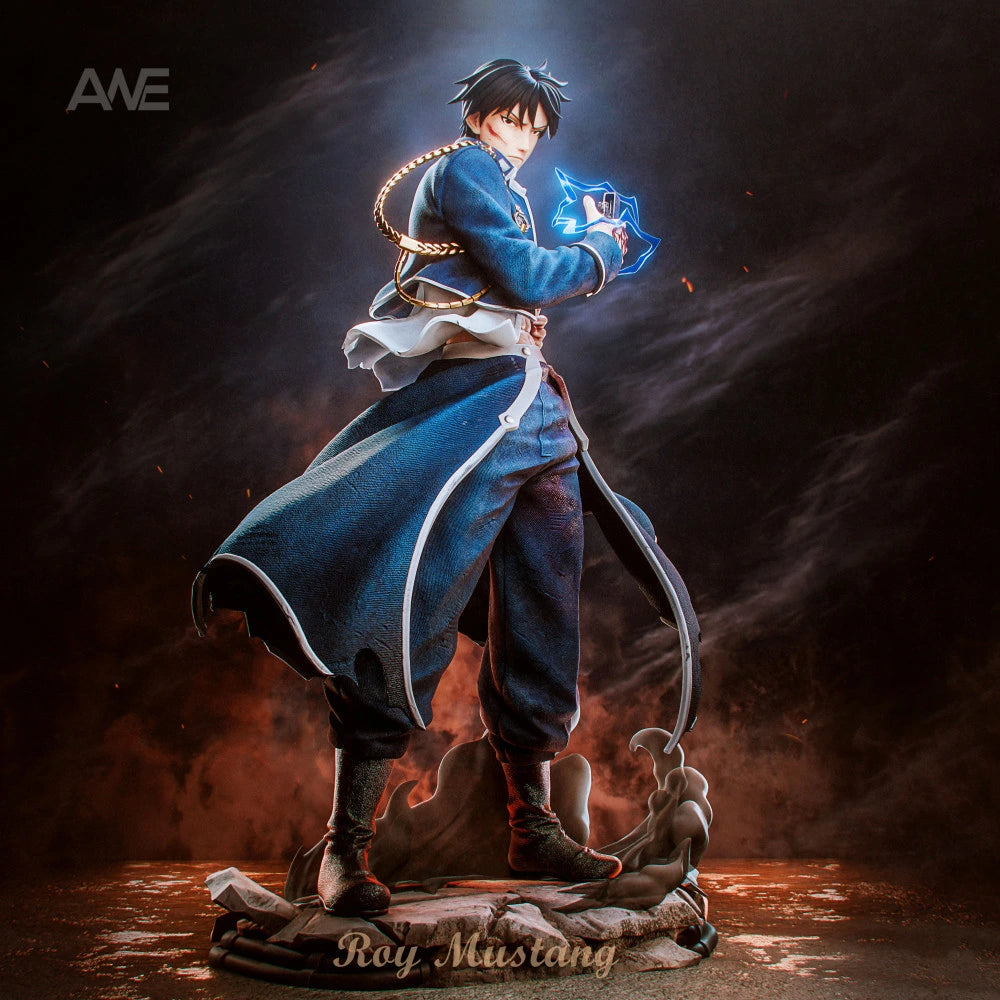"Preventa Resina Roy Mustang Figura Fullmetal Alchemist: Brotherhood  1/6 ANE  Estudio"