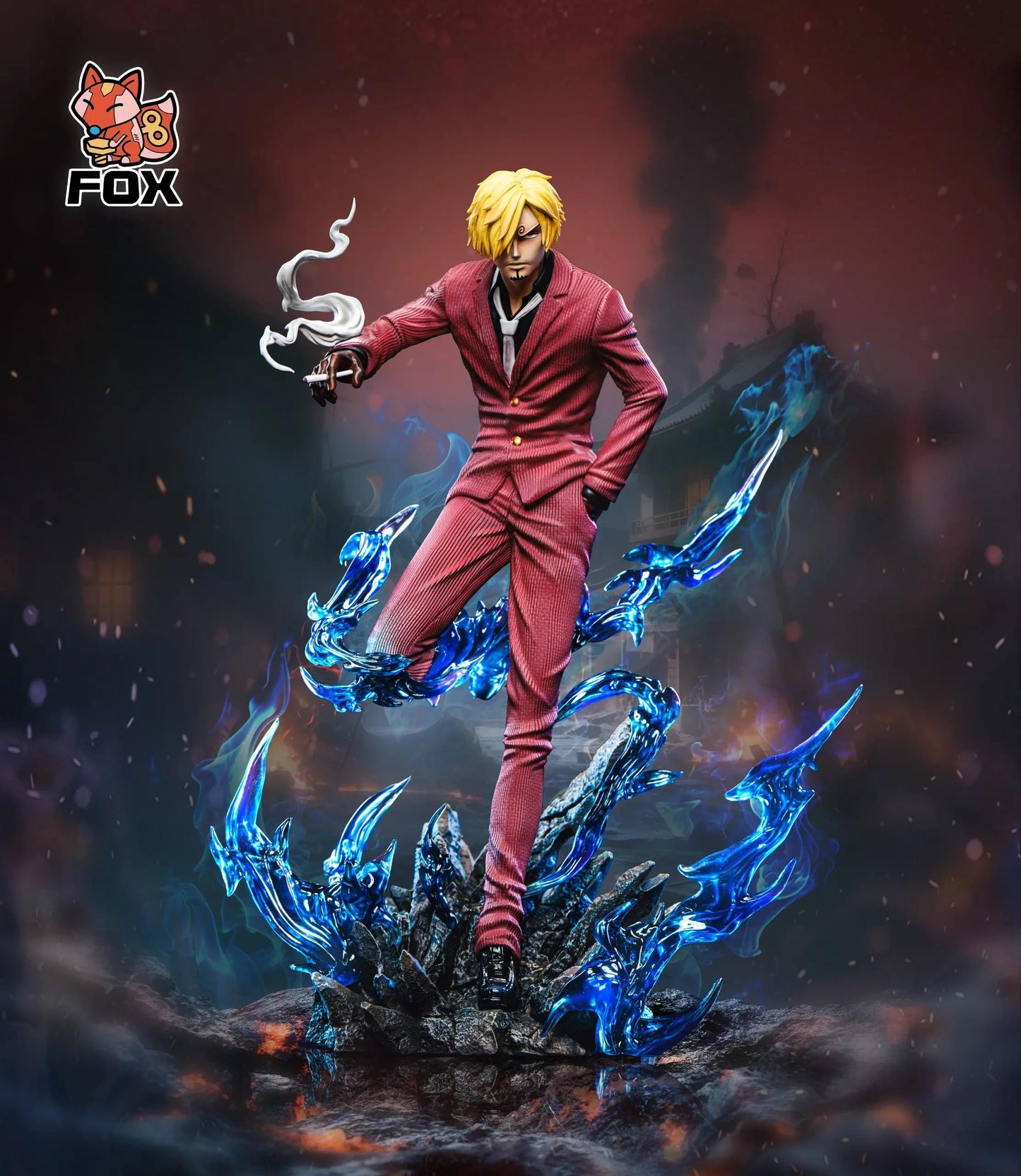 Preventa Resina Sanji Vinsmoke Figura One Piece Fox Estudio