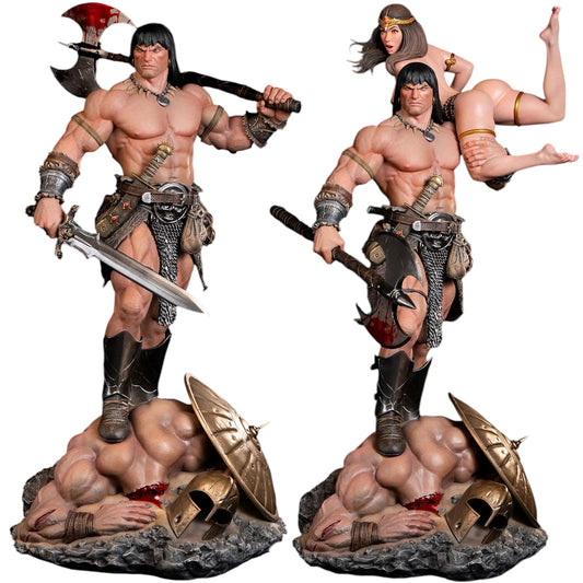 Preventa Resina Conan Figura Conan el Bárbaro PCS (Licencia) Estudio