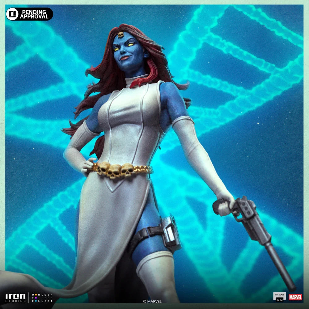 Preventa Resina Mystique Figura Marvel Iron (Licencia) Estudio