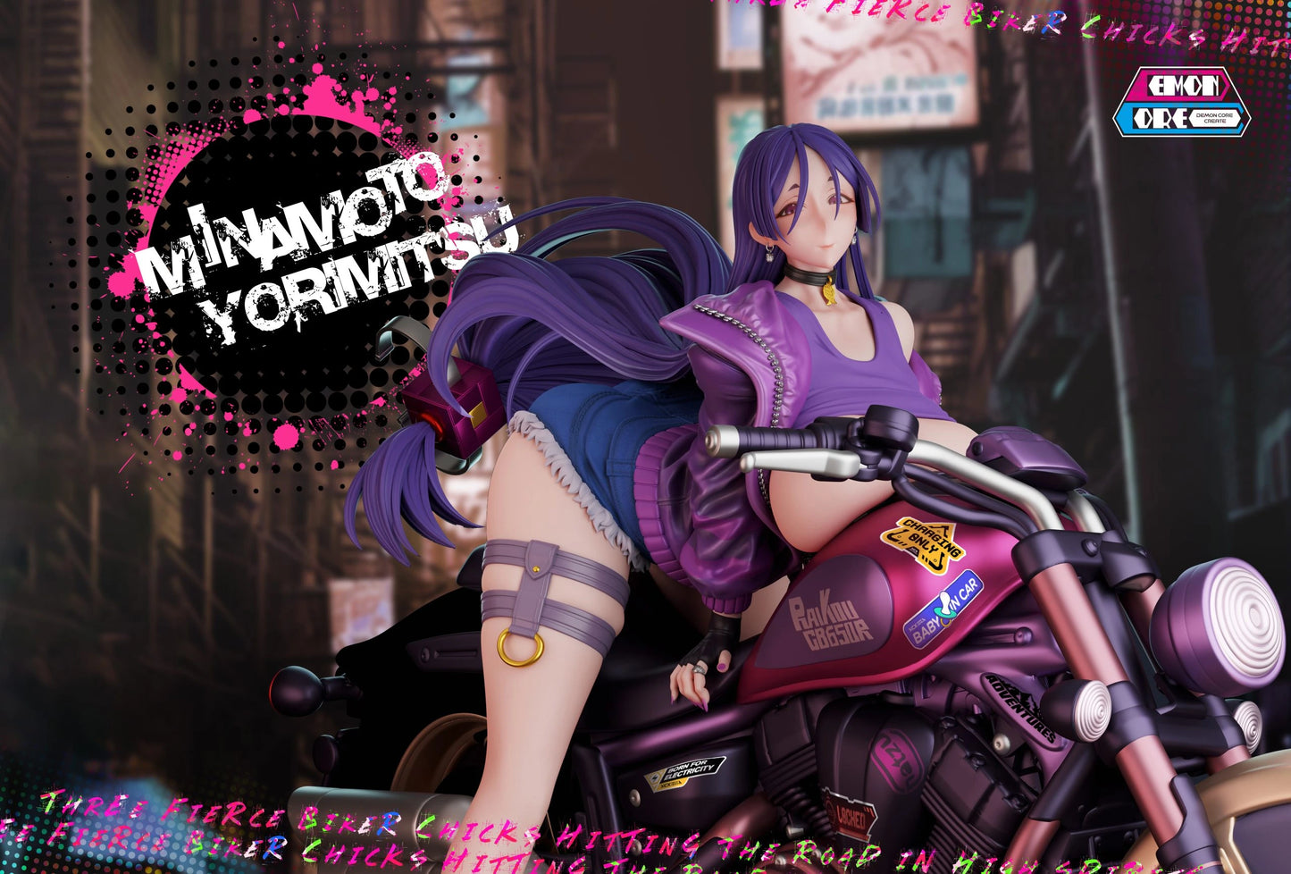 Preventa Resina Minamoto no Raikō, Shuten Dōji & Ibaraki Douji  Figura Fate/Grand Order Demon Core Estudio