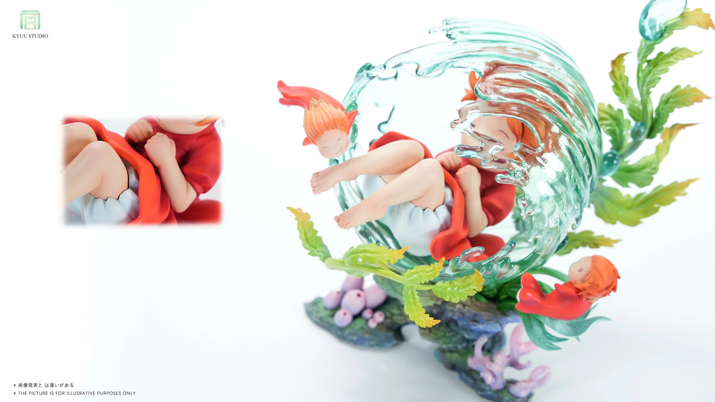 Preventa Resina Ponyo Figura Ponyo y el secreto de la sirenita KYUU Estudio