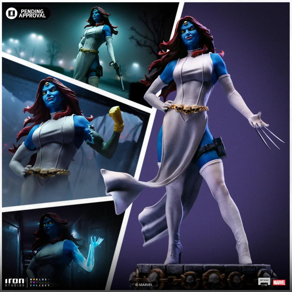 Preventa Resina Mystique Figura Marvel Iron (Licencia) Estudio
