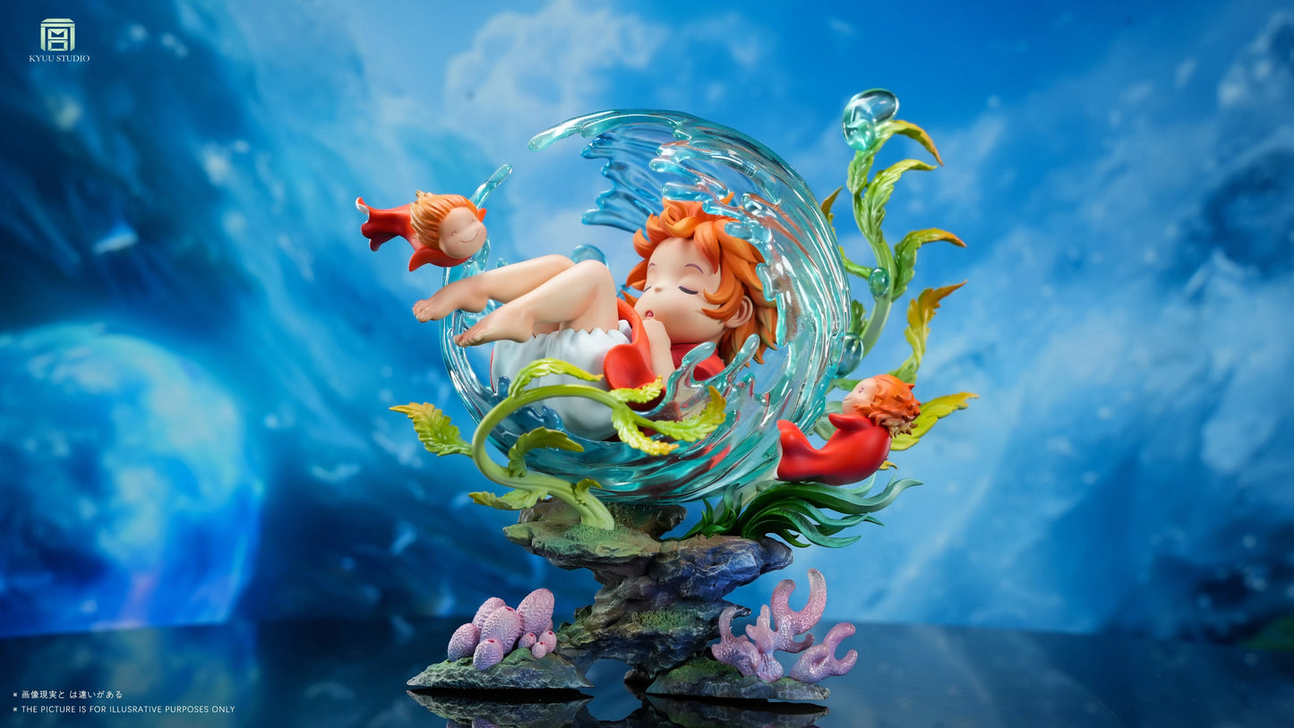 Preventa Resina Ponyo Figura Ponyo y el secreto de la sirenita KYUU Estudio