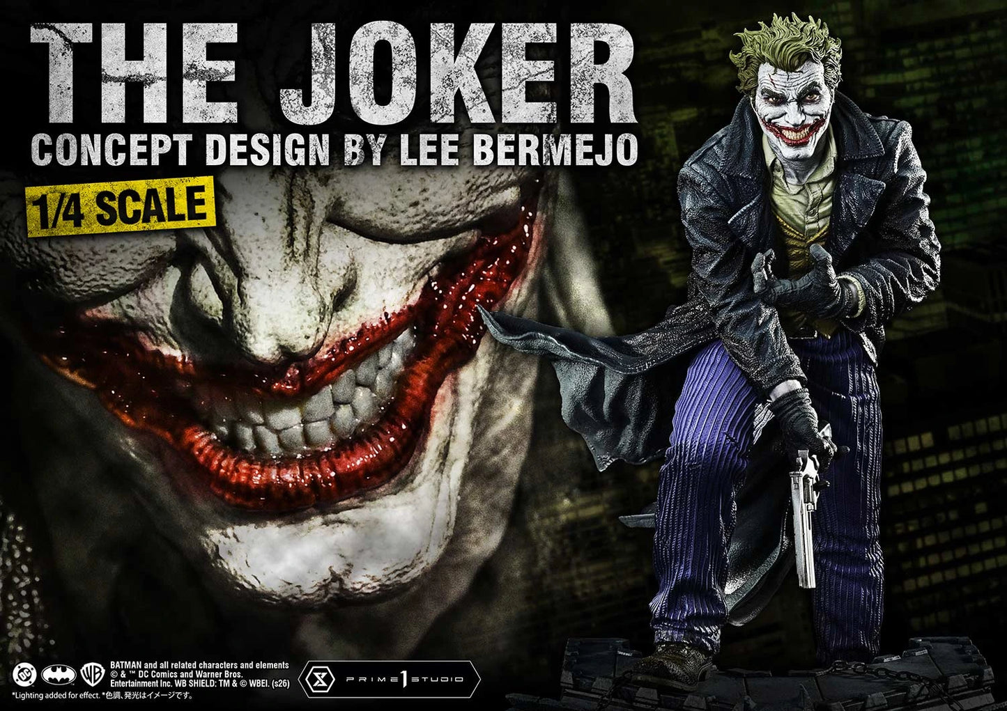 Preventa Resina The Joker Figura DC Comics "Batman" Prime 1 (Licencia) Estudio