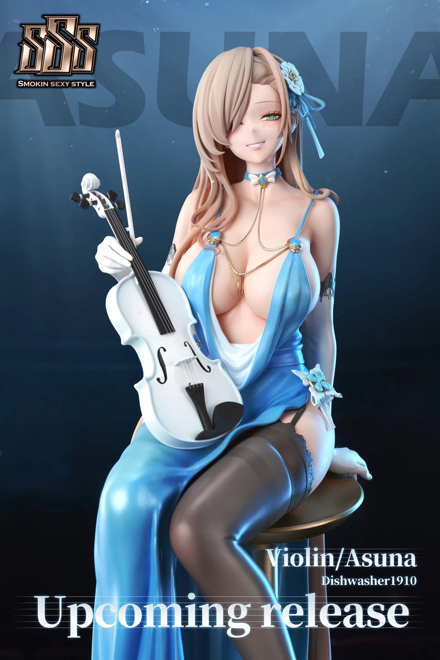 Preventa Resina Asuna Ichinose Figura Blue Archive Smokin Sexy Style Estudio