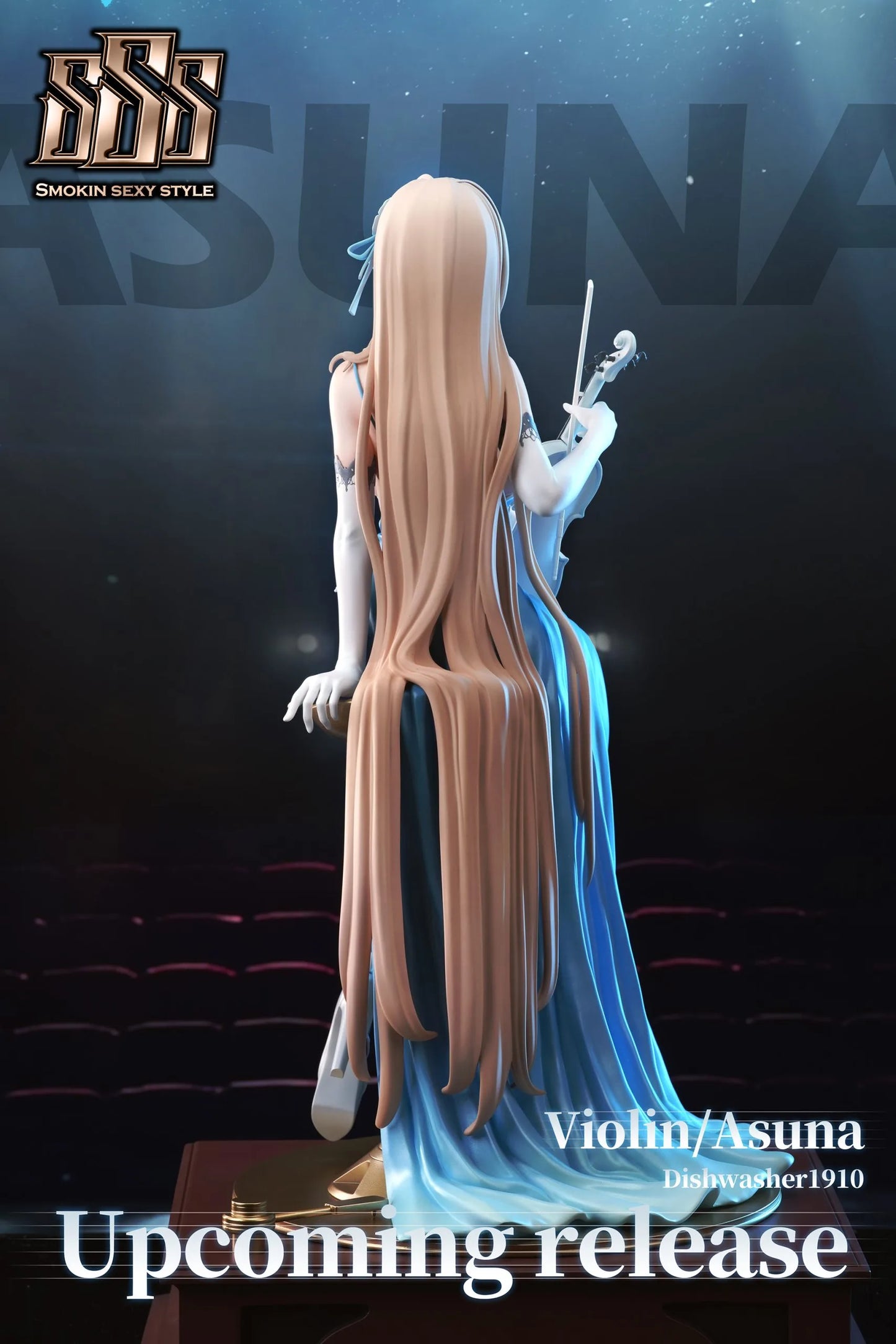 Preventa Resina Asuna Ichinose Figura Blue Archive Smokin Sexy Style Estudio