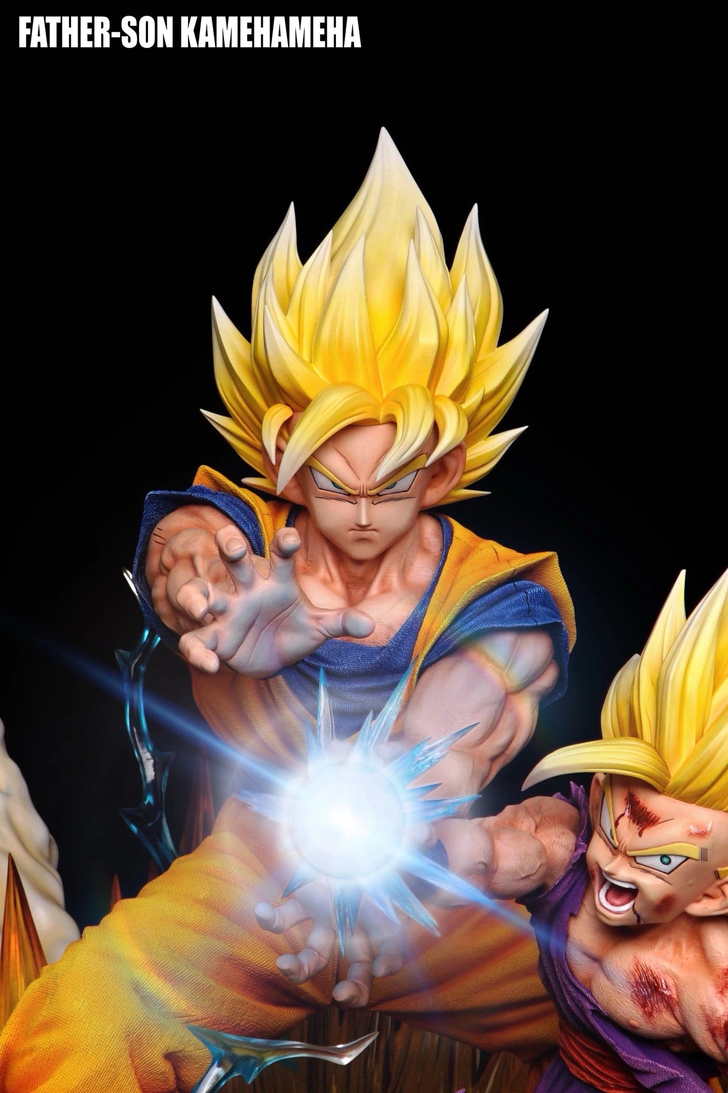 Preventa Resina Gohan & Goku Figura Dragon Ball Figure Class Estudio