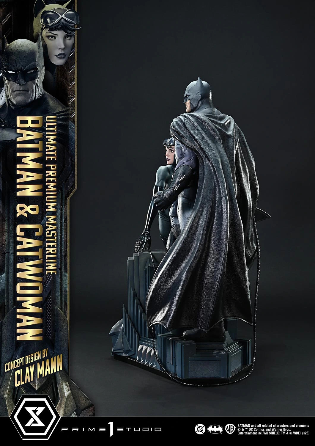 Preventa Resina Batman & Catwoman Figura Batman Comics Prime 1 (Licencia) Estudio