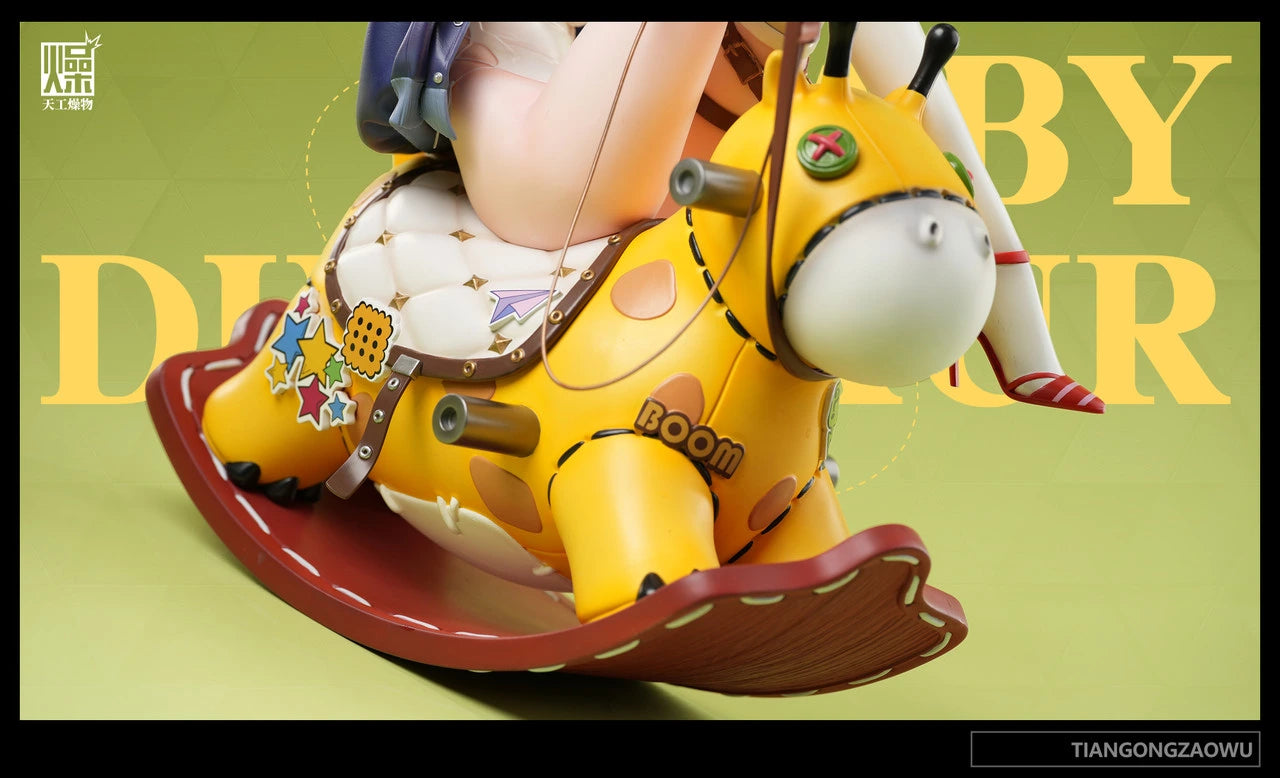 Preventa Resina Baby Dinosaur Figura Original Series TGZW (Licencia) Estudio