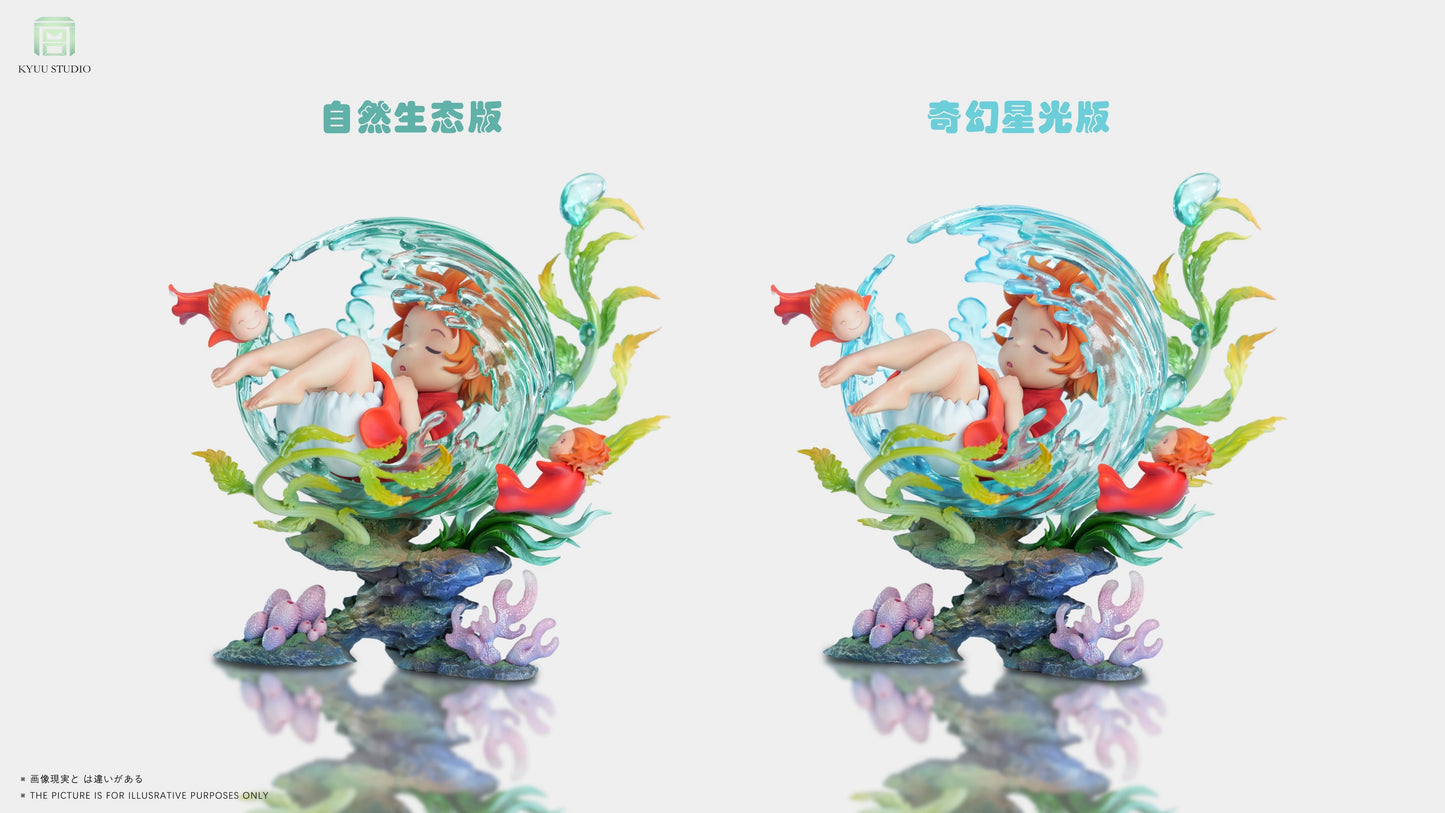Preventa Resina Ponyo Figura Ponyo y el secreto de la sirenita KYUU Estudio