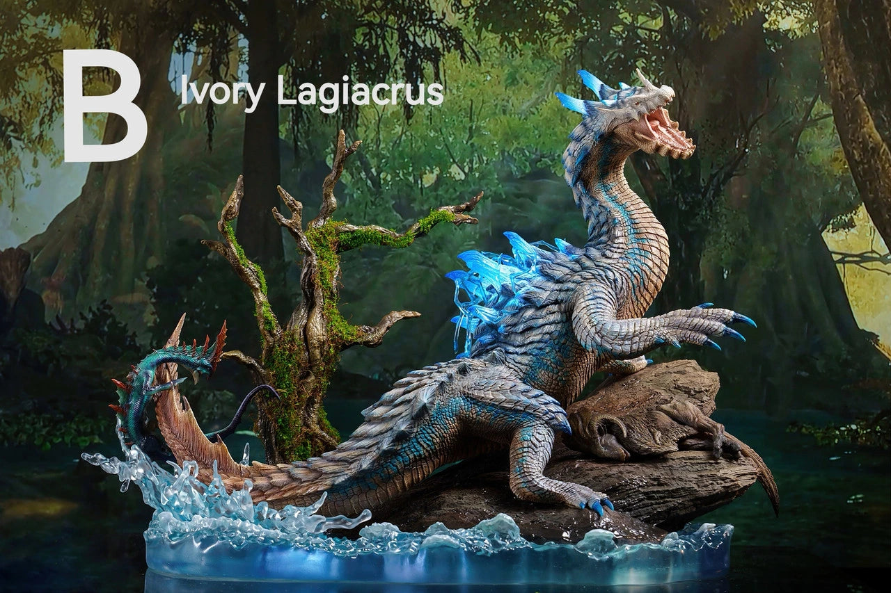 Preventa Resina Lagiacrus Figura Monster Hunter Dragon Frontier Estudio