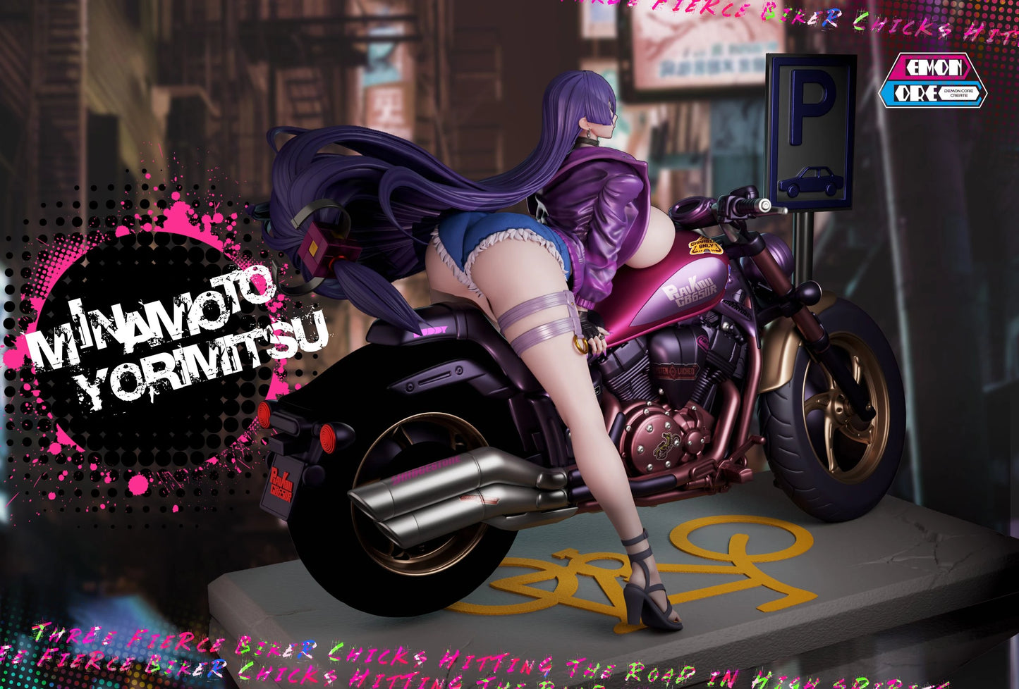 Preventa Resina Minamoto no Raikō, Shuten Dōji & Ibaraki Douji  Figura Fate/Grand Order Demon Core Estudio
