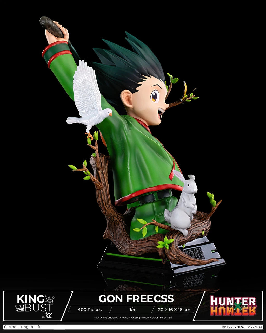 Preventa Resina Gon Freecss Figura Hunter x Hunter Cartoon Kingdom Estudio