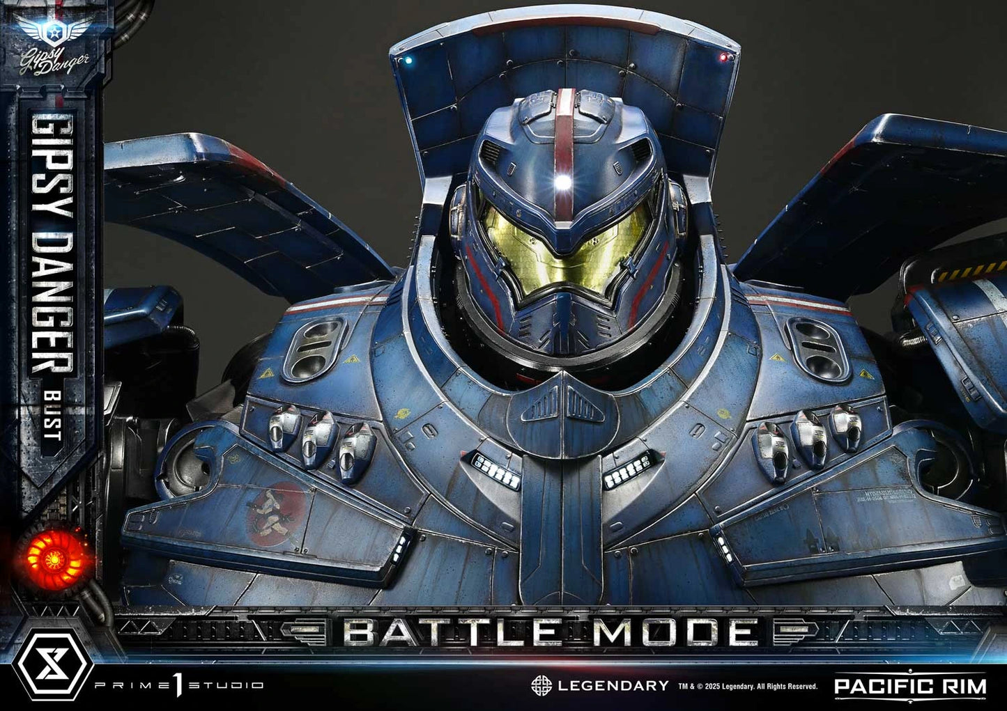 Preventa Resina Gipsy Danger  Figura Pacific Rim  Prime 1 (Licencia) Estudio