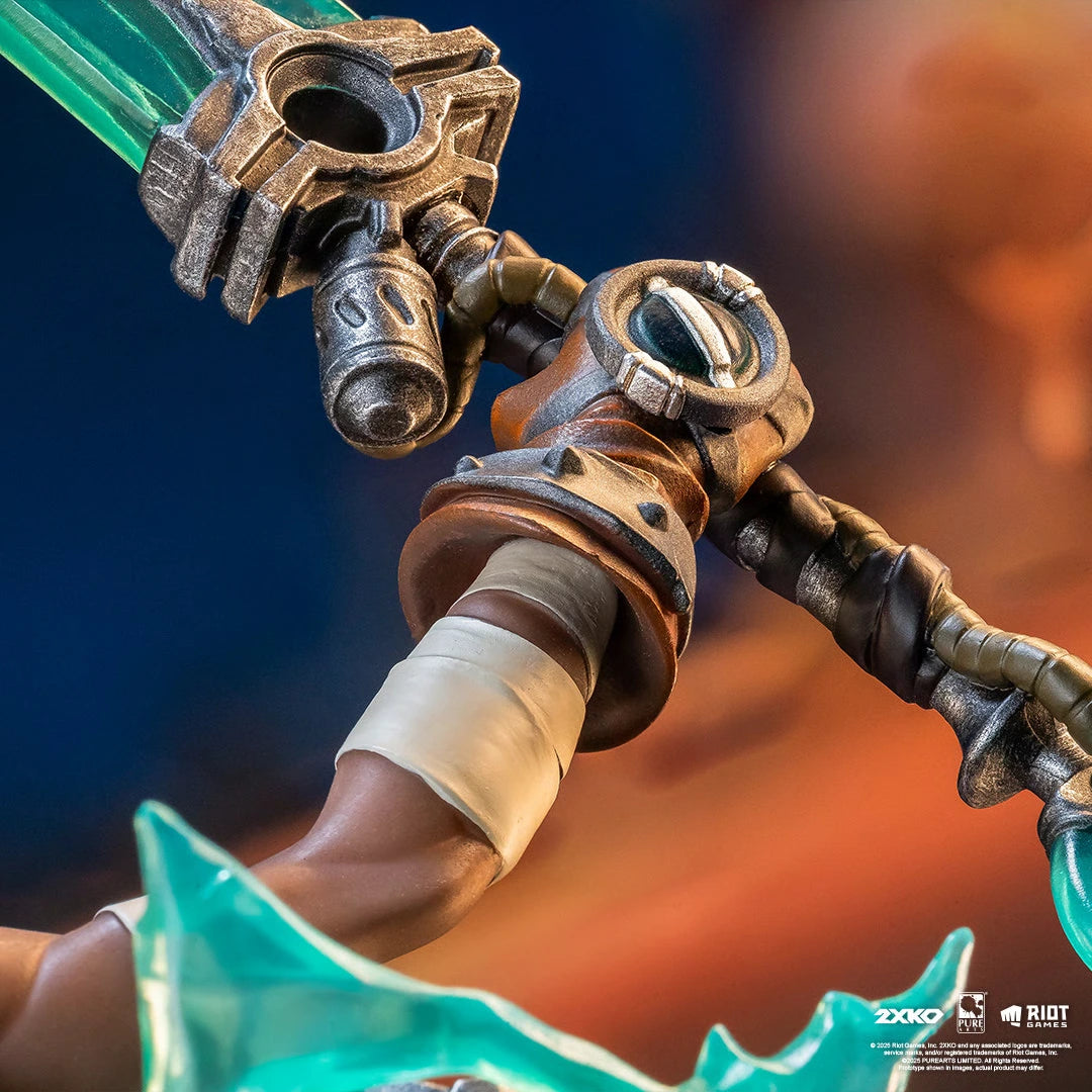 Preventa Resina Ekko & Ahri Figura League of Legends PureArts (Licencia) Estudio