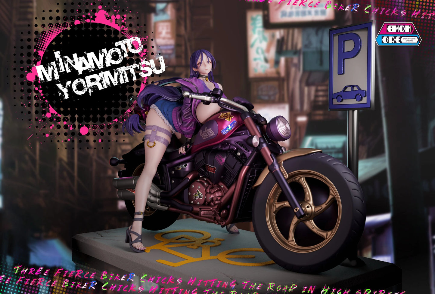 Preventa Resina Minamoto no Raikō, Shuten Dōji & Ibaraki Douji  Figura Fate/Grand Order Demon Core Estudio