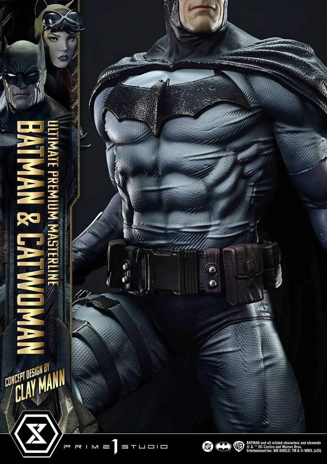 Preventa Resina Batman & Catwoman Figura Batman Comics Prime 1 (Licencia) Estudio