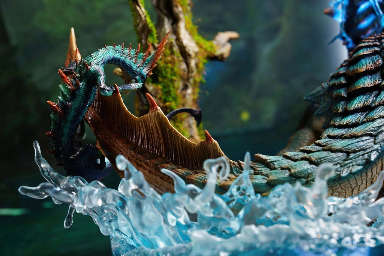 Preventa Resina Lagiacrus Figura Monster Hunter Dragon Frontier Estudio