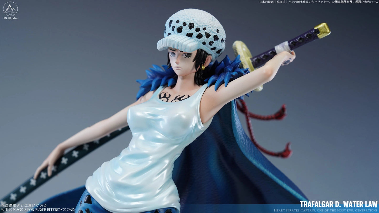Preventa Resina Traflagar D. Law Figura One Piece YS Estudio