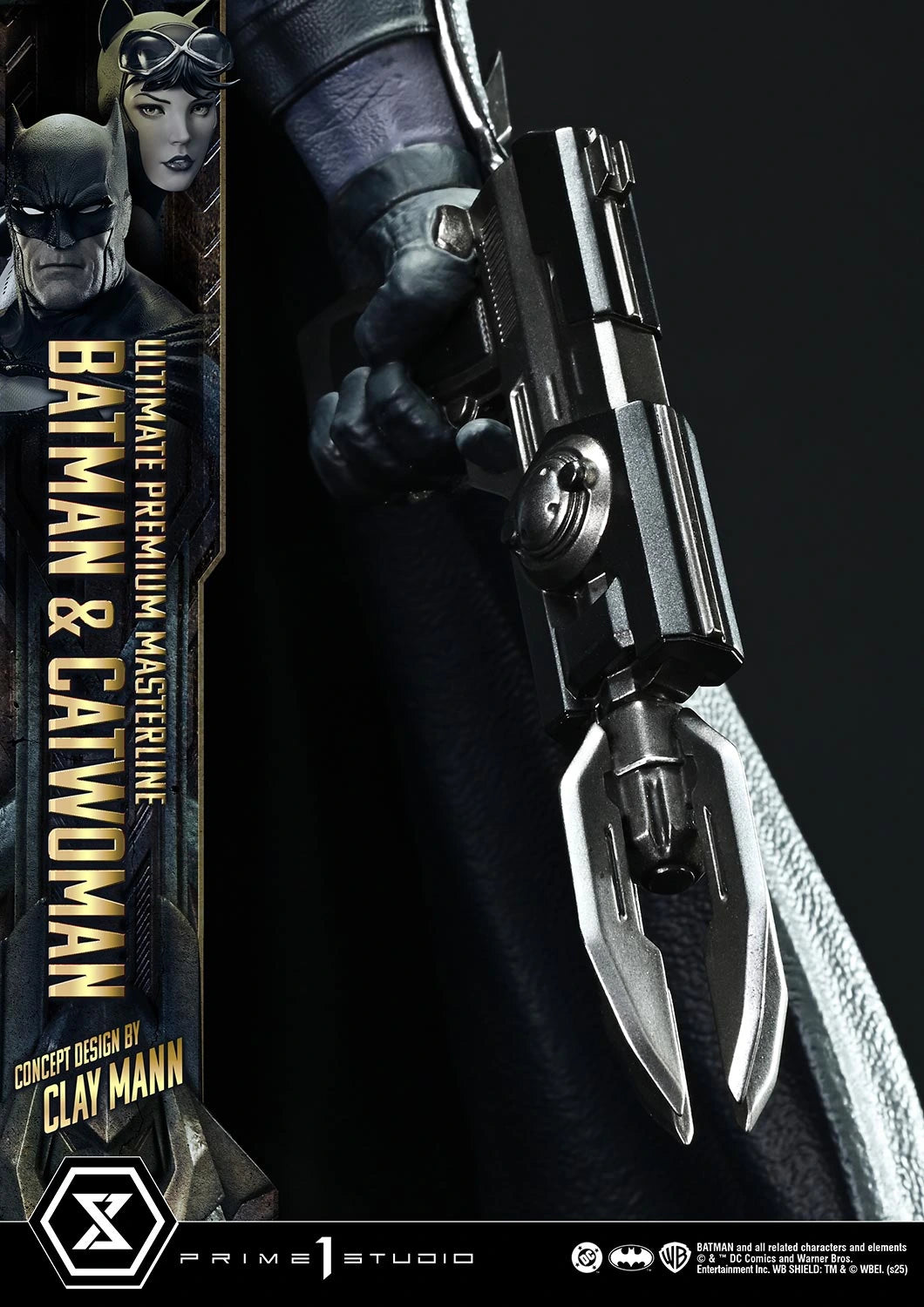 Preventa Resina Batman & Catwoman Figura Batman Comics Prime 1 (Licencia) Estudio