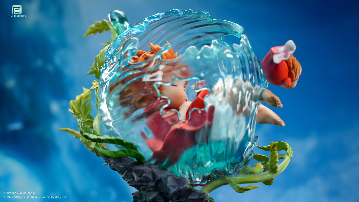 Preventa Resina Ponyo Figura Ponyo y el secreto de la sirenita KYUU Estudio
