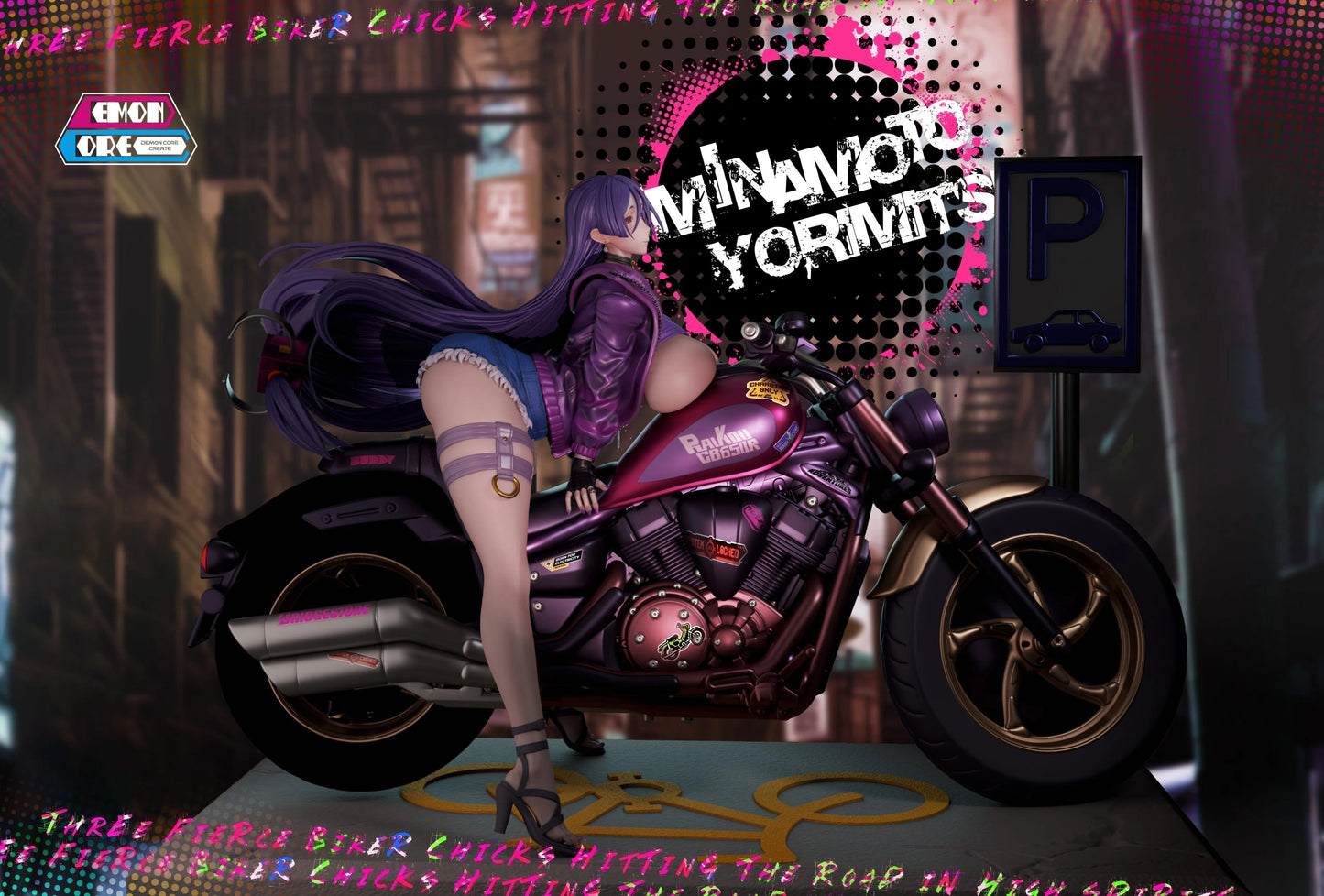 Preventa Resina Minamoto no Raikō, Shuten Dōji & Ibaraki Douji  Figura Fate/Grand Order Demon Core Estudio