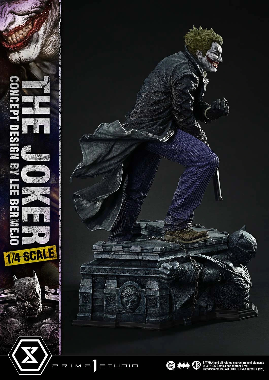 Preventa Resina The Joker Figura DC Comics "Batman" Prime 1 (Licencia) Estudio