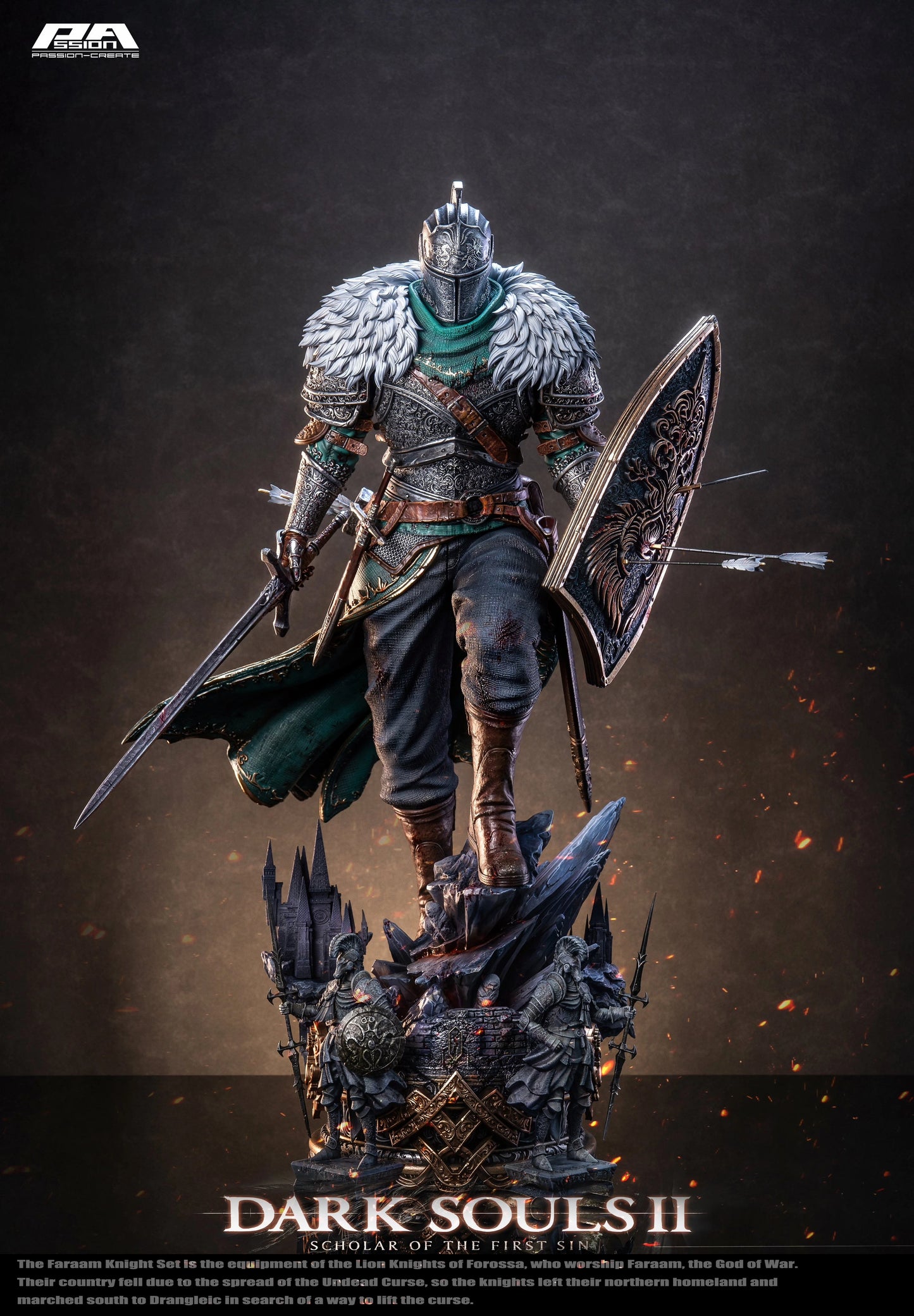 Preventa Resina Faraam Knight Figura Dark Souls Series PA Create Estudio
