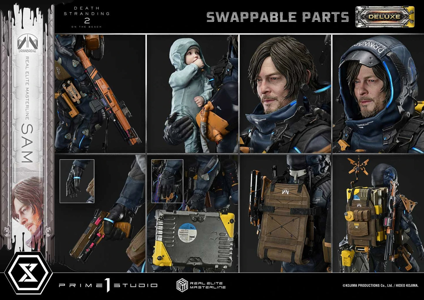 Preventa Resina Sam Figura Death Stranding  Prime 1 (Licencia) Estudio