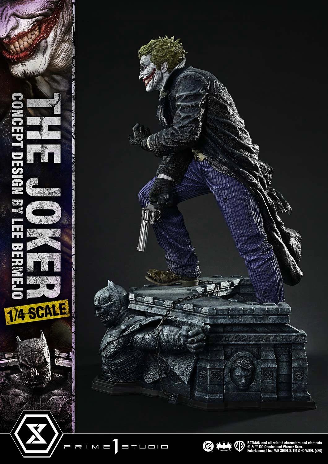 Preventa Resina The Joker Figura DC Comics "Batman" Prime 1 (Licencia) Estudio