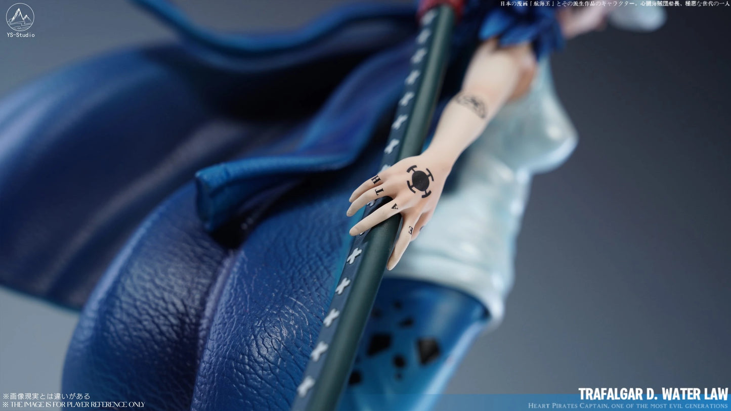Preventa Resina Traflagar D. Law Figura One Piece YS Estudio