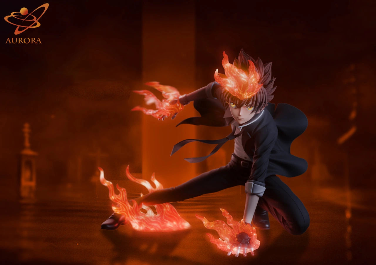 Preventa Resina Tsunayoshi Sawada Figura Katekyo Hitman Reborn! Aurora  Estudio