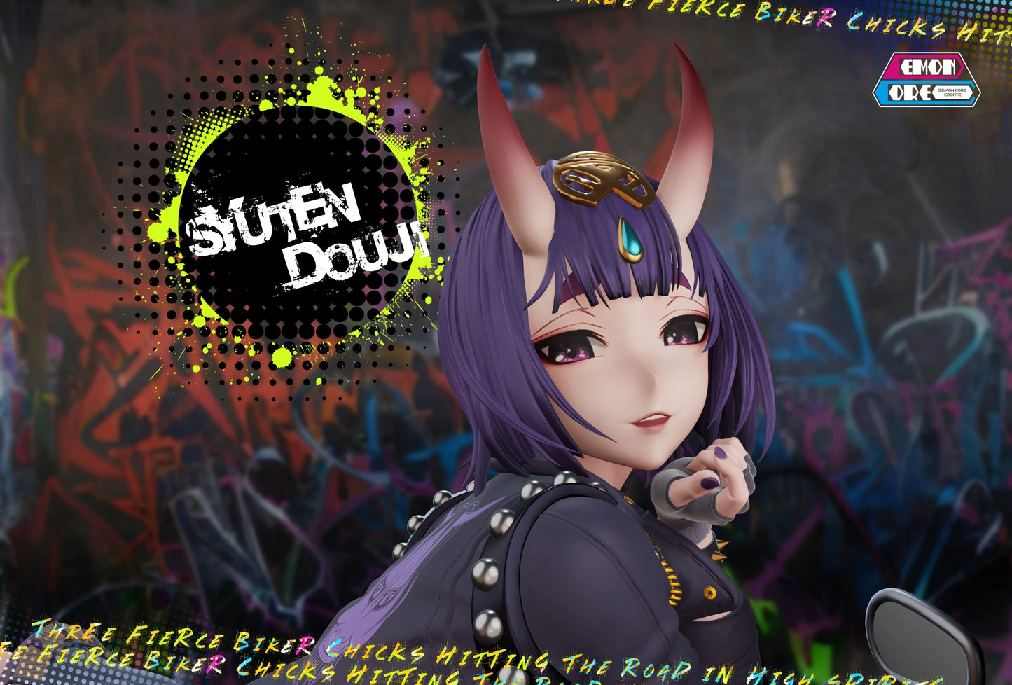 Preventa Resina Minamoto no Raikō, Shuten Dōji & Ibaraki Douji  Figura Fate/Grand Order Demon Core Estudio