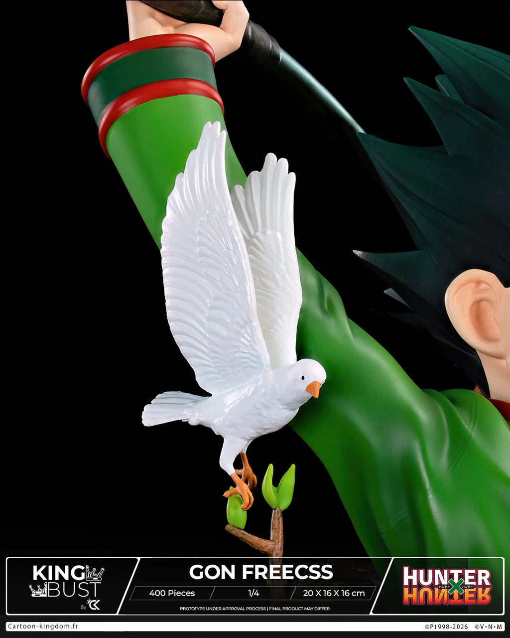 Preventa Resina Gon Freecss Figura Hunter x Hunter Cartoon Kingdom Estudio