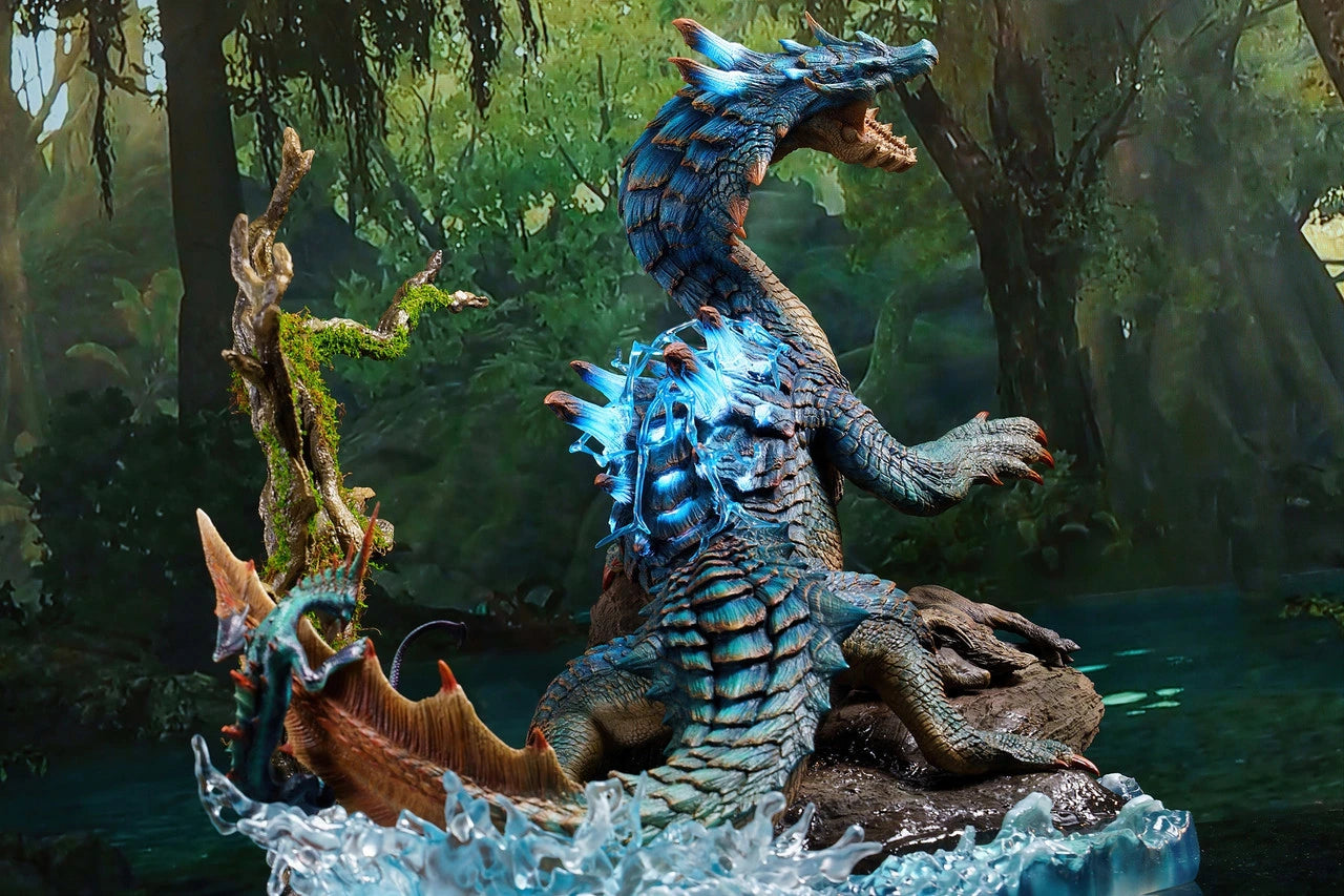 Preventa Resina Lagiacrus Figura Monster Hunter Dragon Frontier Estudio