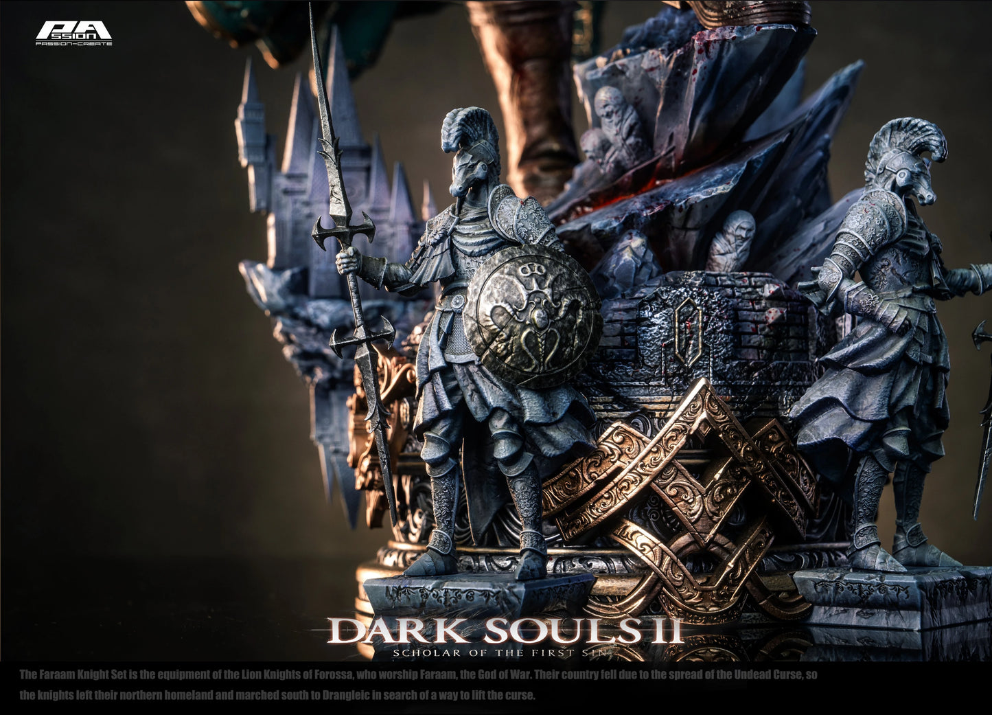 Preventa Resina Faraam Knight Figura Dark Souls Series PA Create Estudio