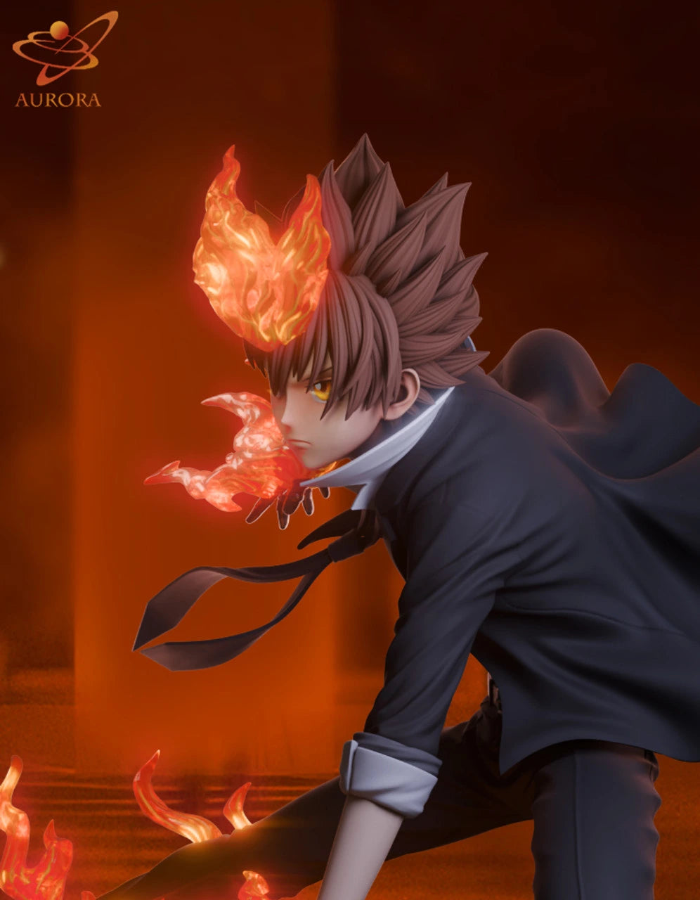 Preventa Resina Tsunayoshi Sawada Figura Katekyo Hitman Reborn! Aurora  Estudio