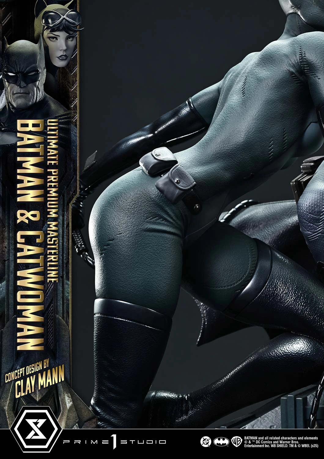 Preventa Resina Batman & Catwoman Figura Batman Comics Prime 1 (Licencia) Estudio