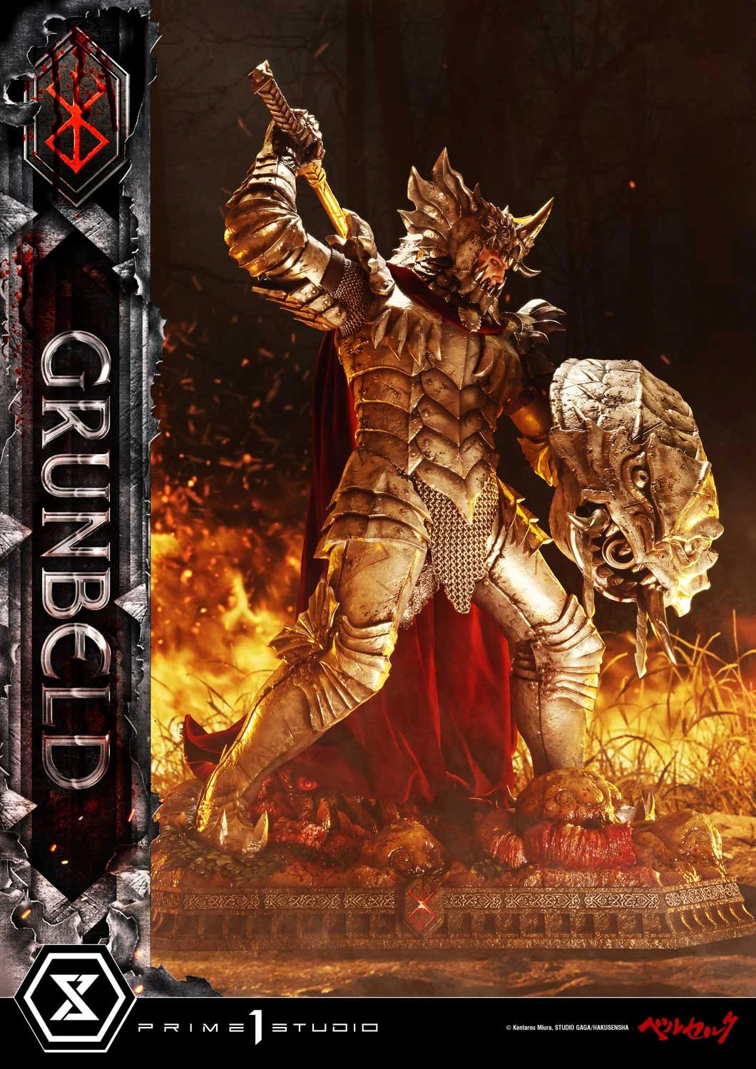 Preventa Resina Grunbeld Figura Berserk Prime 1 (Licencia) Estudio