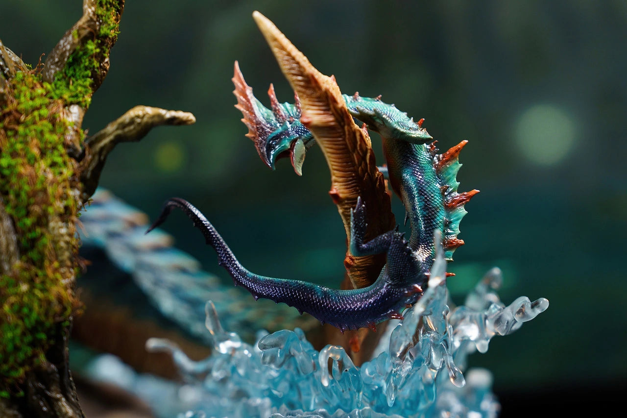 Preventa Resina Lagiacrus Figura Monster Hunter Dragon Frontier Estudio