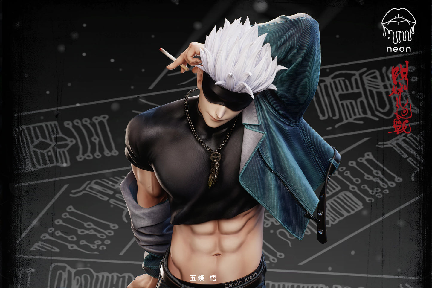 Preventa Resina Satoru Gojo Figura Jujutsu Kaisen NEON Estudio