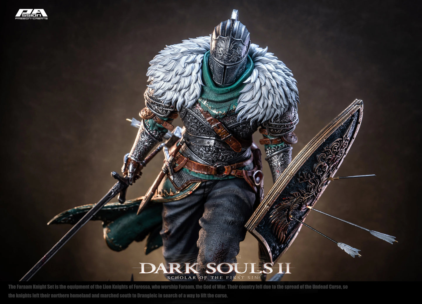 Preventa Resina Faraam Knight Figura Dark Souls Series PA Create Estudio