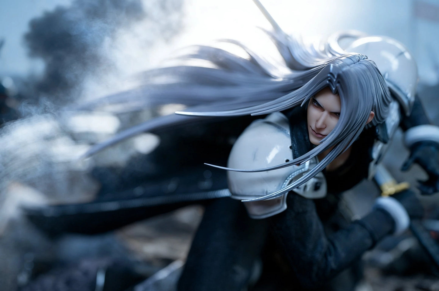 Preventa Resina Clouds vs Sephiroth Figura Final Fantasy VII The Ones  Estudio