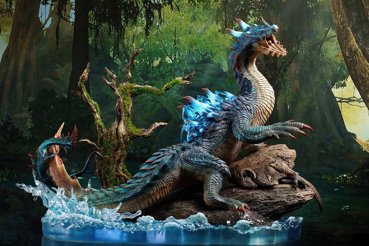 Preventa Resina Lagiacrus Figura Monster Hunter Dragon Frontier Estudio