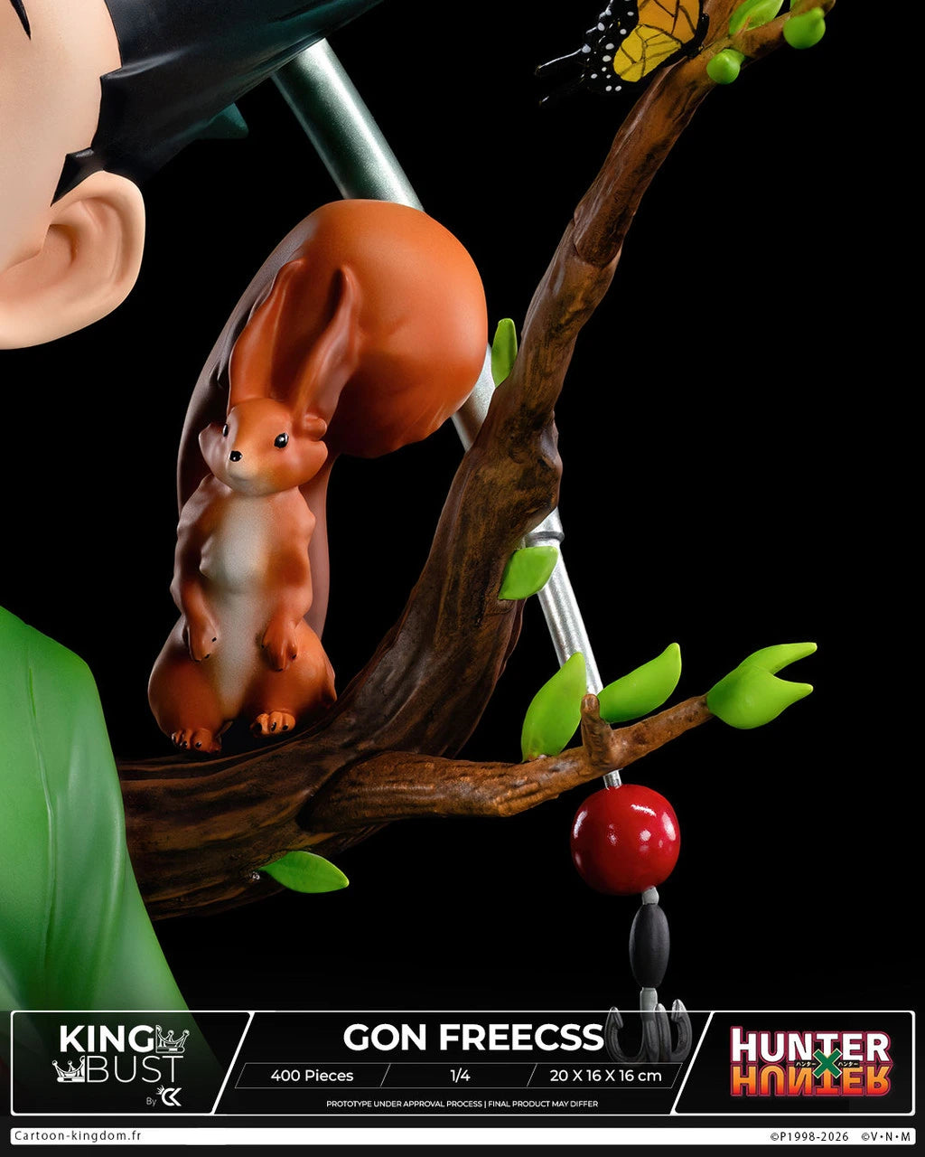 Preventa Resina Gon Freecss Figura Hunter x Hunter Cartoon Kingdom Estudio