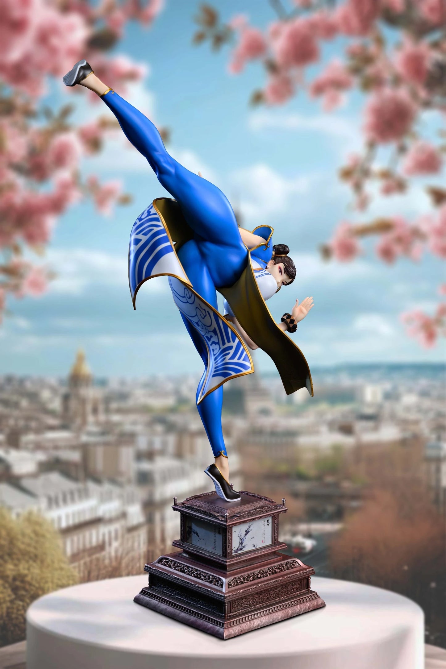 Preventa Resina Chun-Li & Yor Forger Figura Street Fighter Xpic Estudio