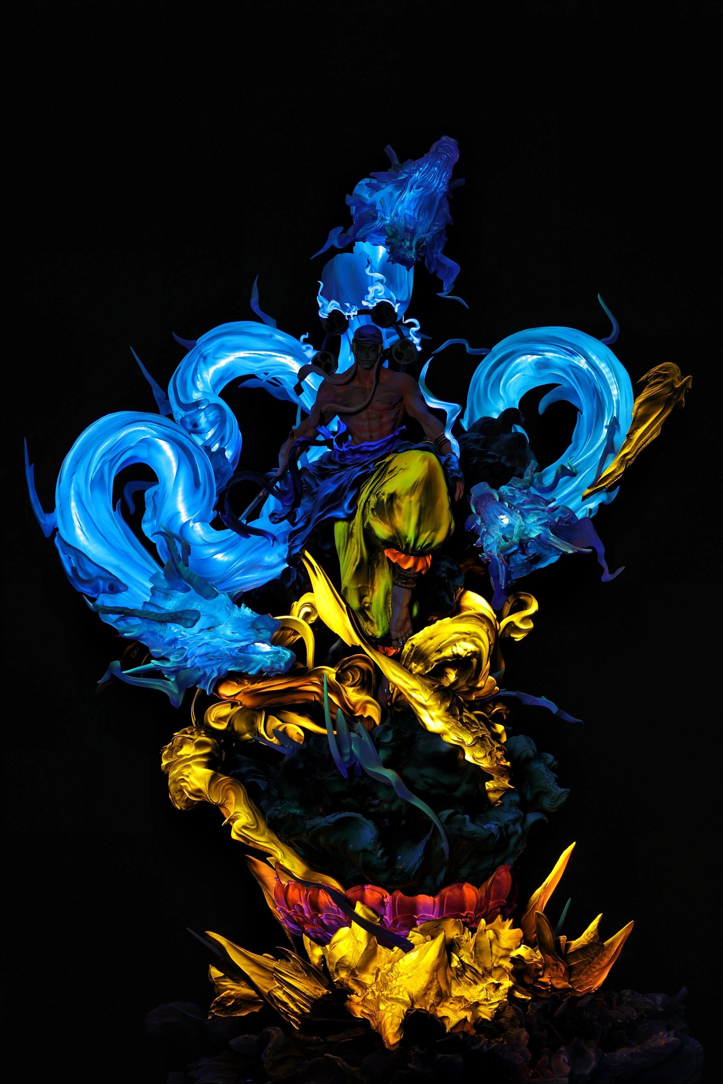 Preventa Resina Enel Figura One Piece Iron Curtain  & Chao Ming Estudio