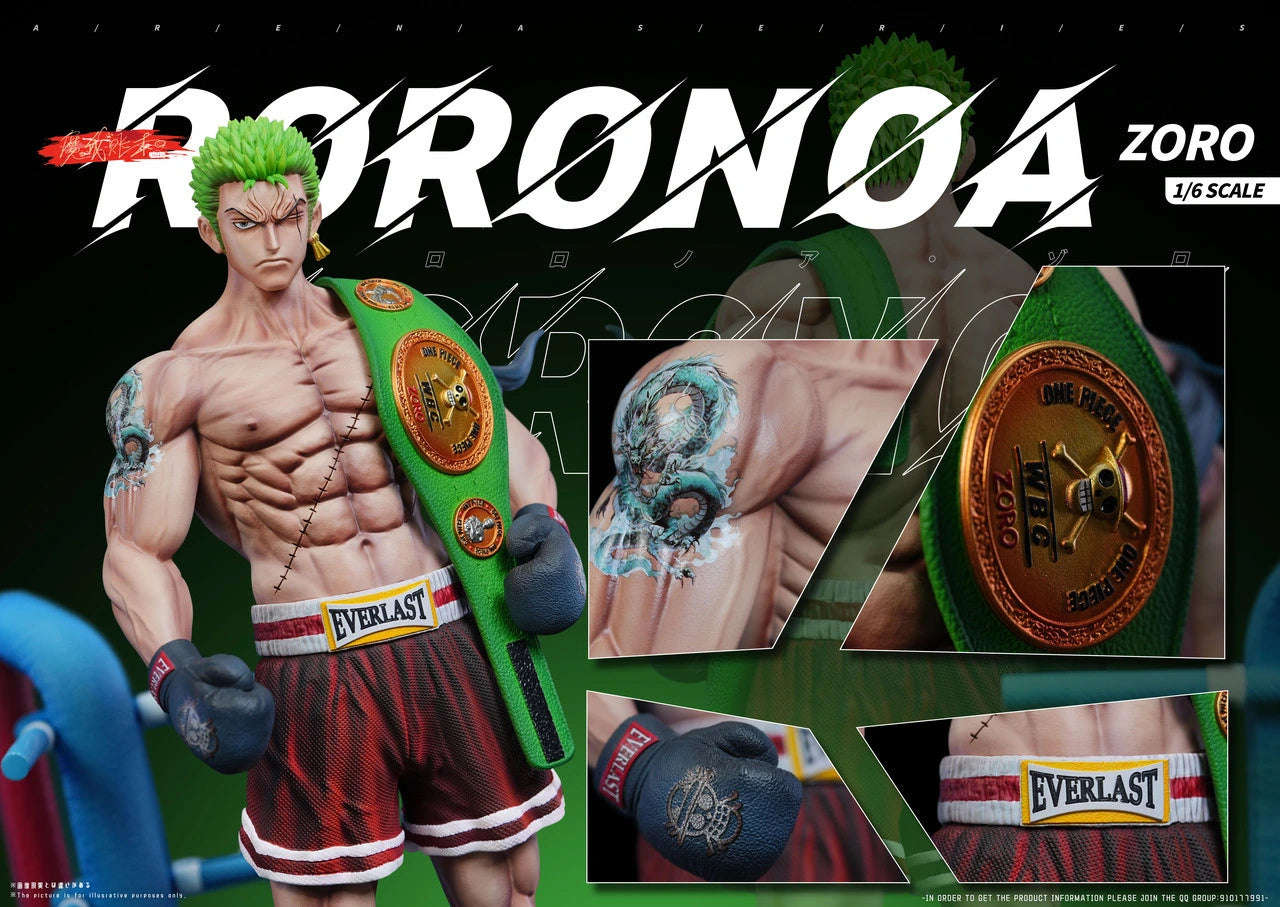 Preventa Resina Roronoa Zoro Figura One Piece MWZB  Estudio